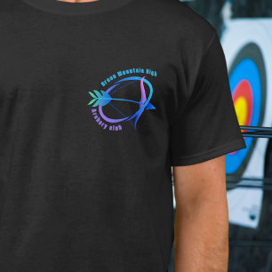 Custom Archery School Club League Name  T-Shirt