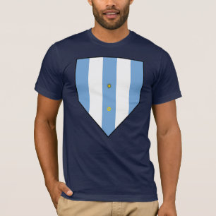 Custom Argentina Ten Vintage Albiceleste Retro T-Shirt