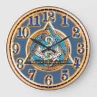 Custom Art Dental Clock