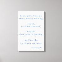 Custom Art Quote - William W Purkey