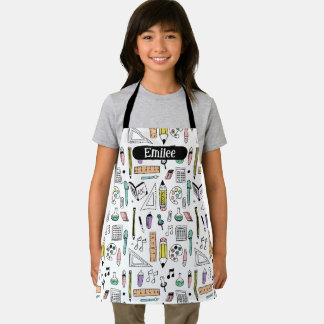 Custom Art Supply All-Over Print Art Apron