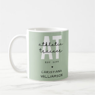 Custom Athletic Trainer AT athletic training Coffee Mug