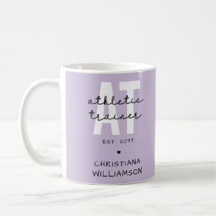 Custom Athletic Trainer AT athletic training Coffee Mug