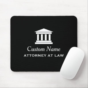 Custom attorney at law office mouse pad