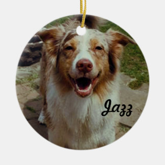 Custom Aussie Dog Ornament