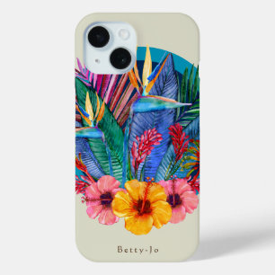 Custom Australian Tropical Summer iPhone 15 Case