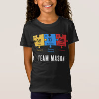 Custom Autism Awareness Campaign Matching Team