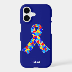 Custom Autism Awareness Ribbon Blue