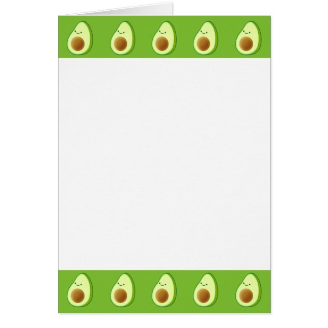 Custom Avocado Pattern (Front)