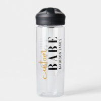 Custom Babe Funny Saying Personalised Name
