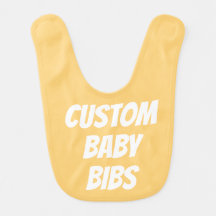 Custom Baby Bib Blank Template