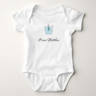 Custom Baby Boy Gift, Prince,  Baby Body Bodysuit