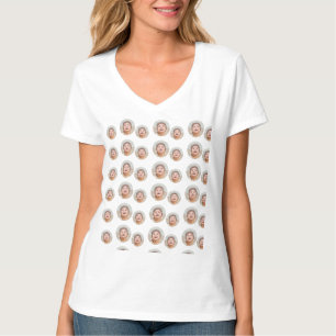 Custom Baby Face funny Many Faces Custom Parent T-Shirt