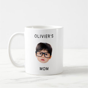 Custom Baby Face Gift for Family New Christmas Coffee Mug