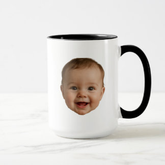 Custom Baby Face Grandpa Gift Dad Birthday Gift  Mug