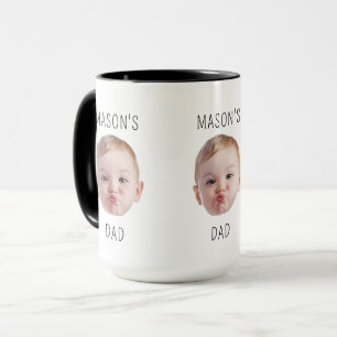 Custom Baby Face Kid Picture Child Image gift Mug