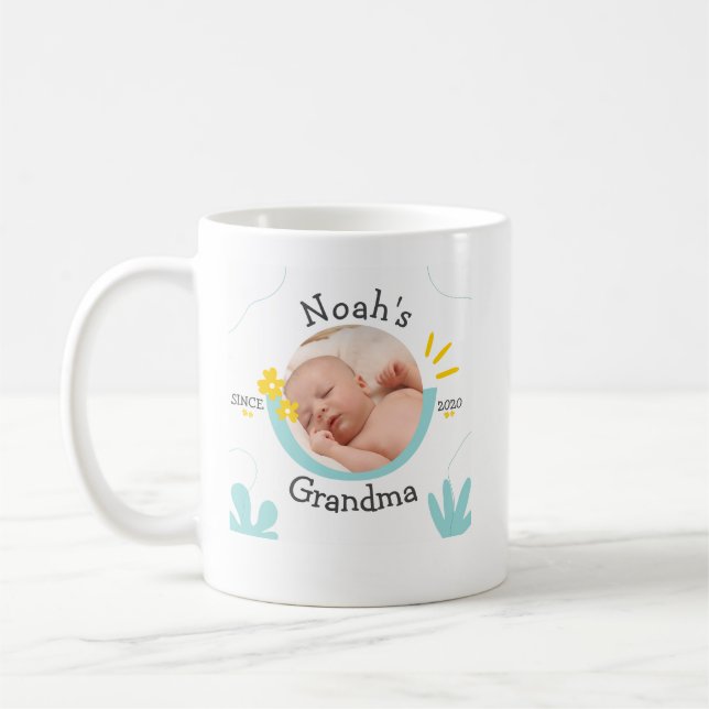 Custom Baby Face Mug / Baby Mug Face / Personalise (Left)
