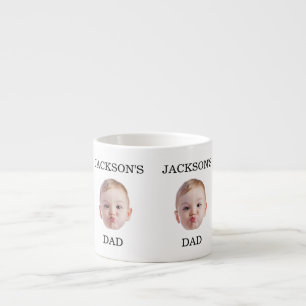 Custom Baby Face Mug, Personalize Child Photo Espresso Cup