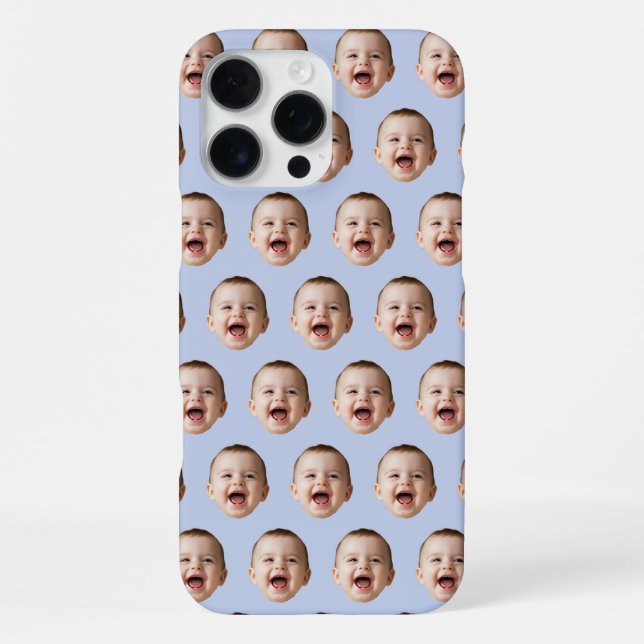 Custom Baby Face Personalised iPhone Case (Back)