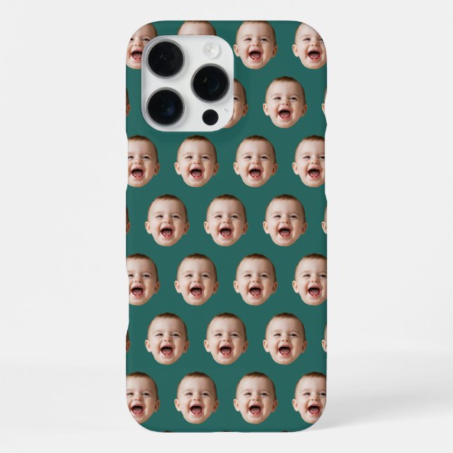 Custom Baby Face Personalised iPhone Case (Back)