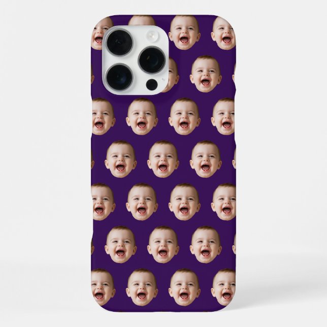 Custom Baby Face Personalised iPhone Case (Back)