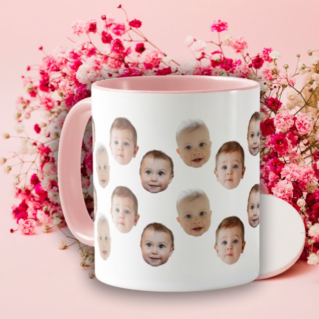 Custom Baby Face personalized photo  Mug (Creator Uploaded)