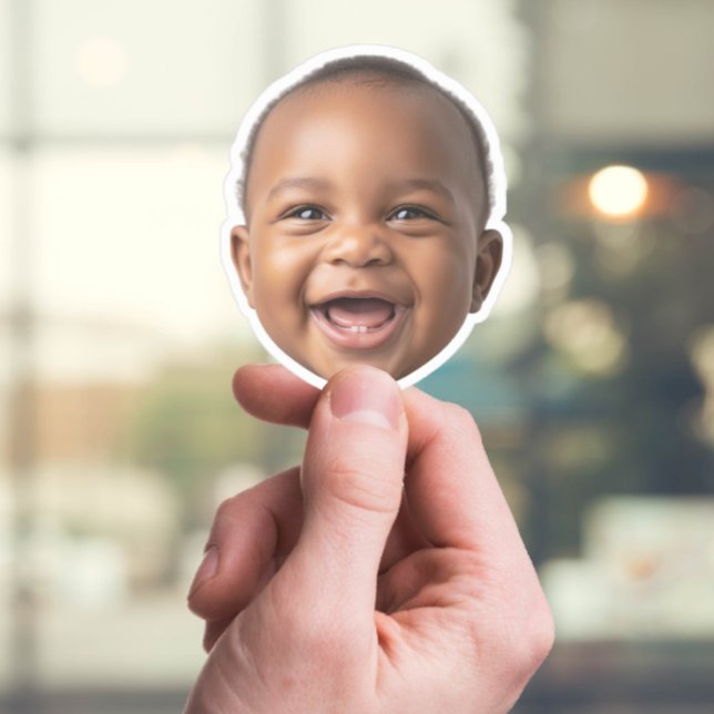Custom Baby Face Sticker – Personalised Photo (Creator Uploaded)