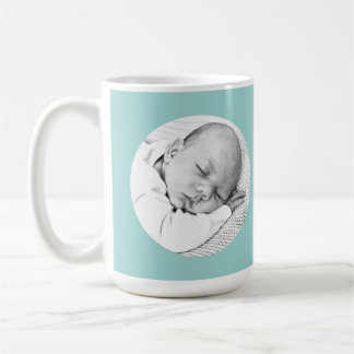 "Custom Baby Mug – Photo & Name Birth Gift"
