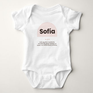 Custom baby onesie: name and its meaning bodysuit
