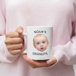 Custom Baby Photo Mug | Custom Baby Face mug<br><div class="desc">Custom Baby Face Coffee Mug, Replace the face of this baby with your favourite photo (make sure to crop as much to the face as possible and use an app to remove the background) and personalise this funny mug with your kid, husband, or boyfriend on it! Also a fun and...</div>