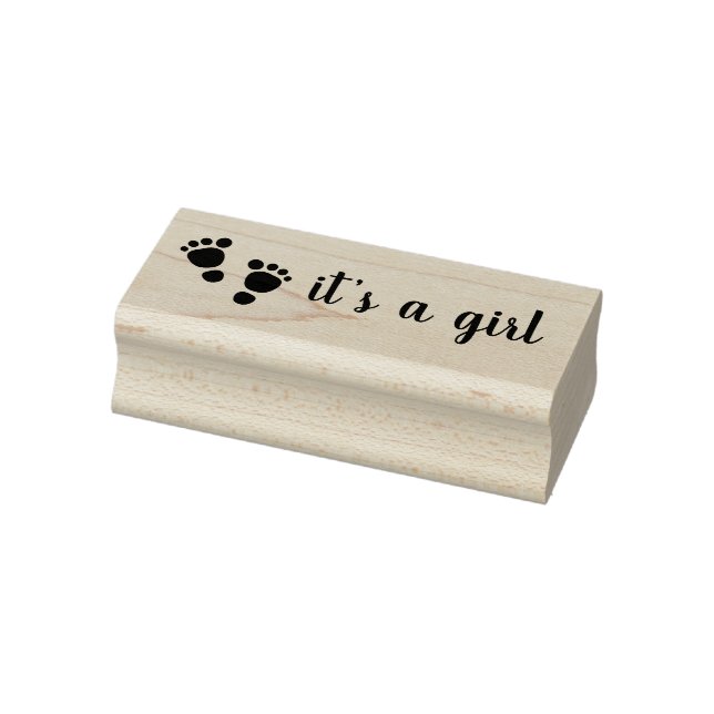 Custom Baby Shower Gender Reveal Stamp (Stamp)