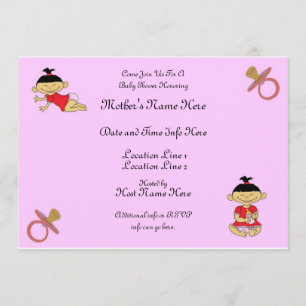 Custom Baby Shower Invites