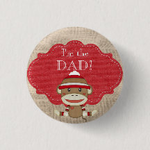 Custom Baby Shower Party I'm the Dad Button