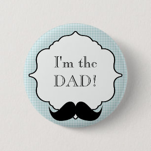 Custom Baby Shower Party I'm the Dad Button