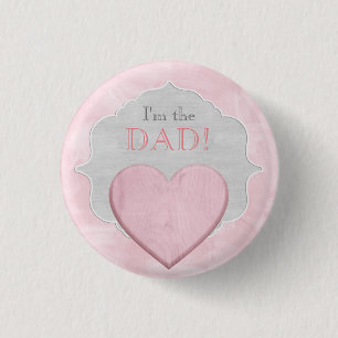 Custom Baby Shower Party I'm the Dad Button