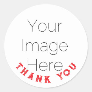 custom Baby Shower Thank You Photo Sticker