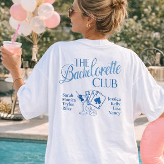 Custom Bachelorette Club Hoodie – Personalised T-Shirt