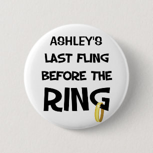 Custom Bachelorette Party button