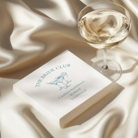 Custom Bachelorette Party Cocktail Social Club