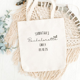Custom Bachelorette Party Favours Bridesmaid Gift Tote Bag