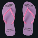 Custom Bachelorette Slippers Flip Flops<br><div class="desc">copy paste latitude and longitude from www.latpluslong.com</div>