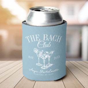Custom Bachelorette The Bach Club Bridesmaid Favor Can Cooler