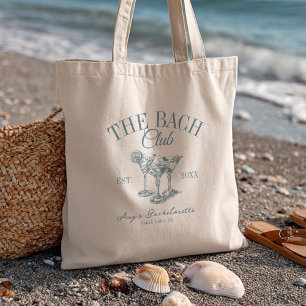 Custom Bachelorette The Bach Club Bridesmaid Favor Tote Bag