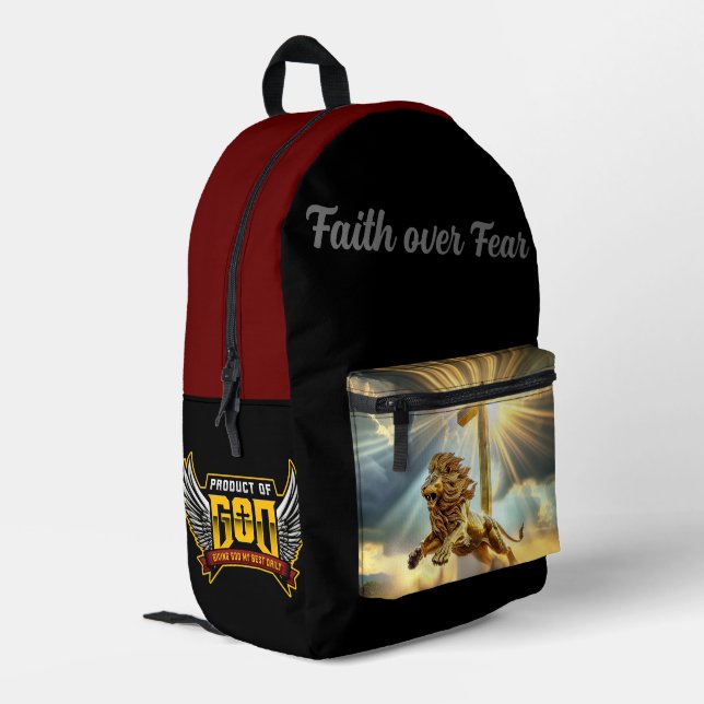  Custom Back Pack (Back Corner Left)