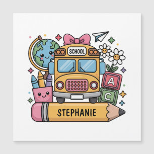 Custom Back-to-School Bus - Personalise