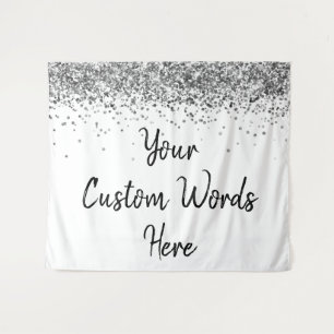 Custom Backdrop Personalised Photobooth Birthday Tapestry