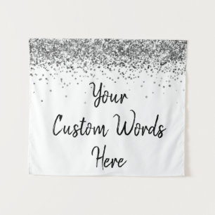 Custom Backdrop Personalised Photobooth Birthday Tapestry