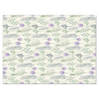 Custom Background Watercolor Herbs Tissue Paper