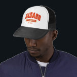 Custom Badass Dad Club Retro Cool Trendy Fun Trucker Hat<br><div class="desc">Join the Badass Dad Club with this cool hat! Trendy retro design for a fun Father's Day gift. Cheers to awesome dads!</div>