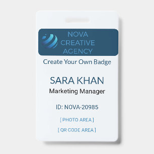 Custom Badge, Badge Identification   Company ID